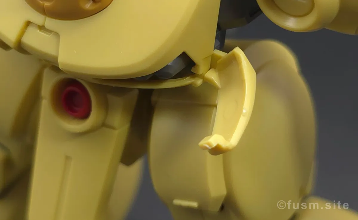 HGUC ズサ レビュー 胴体ディテール ギミック 01