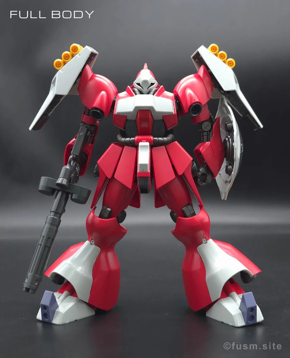 HGUC ヤクト・ドーガ(クェス・エア専用機) レビュー 多角的に見た全体の外観・素組み 01