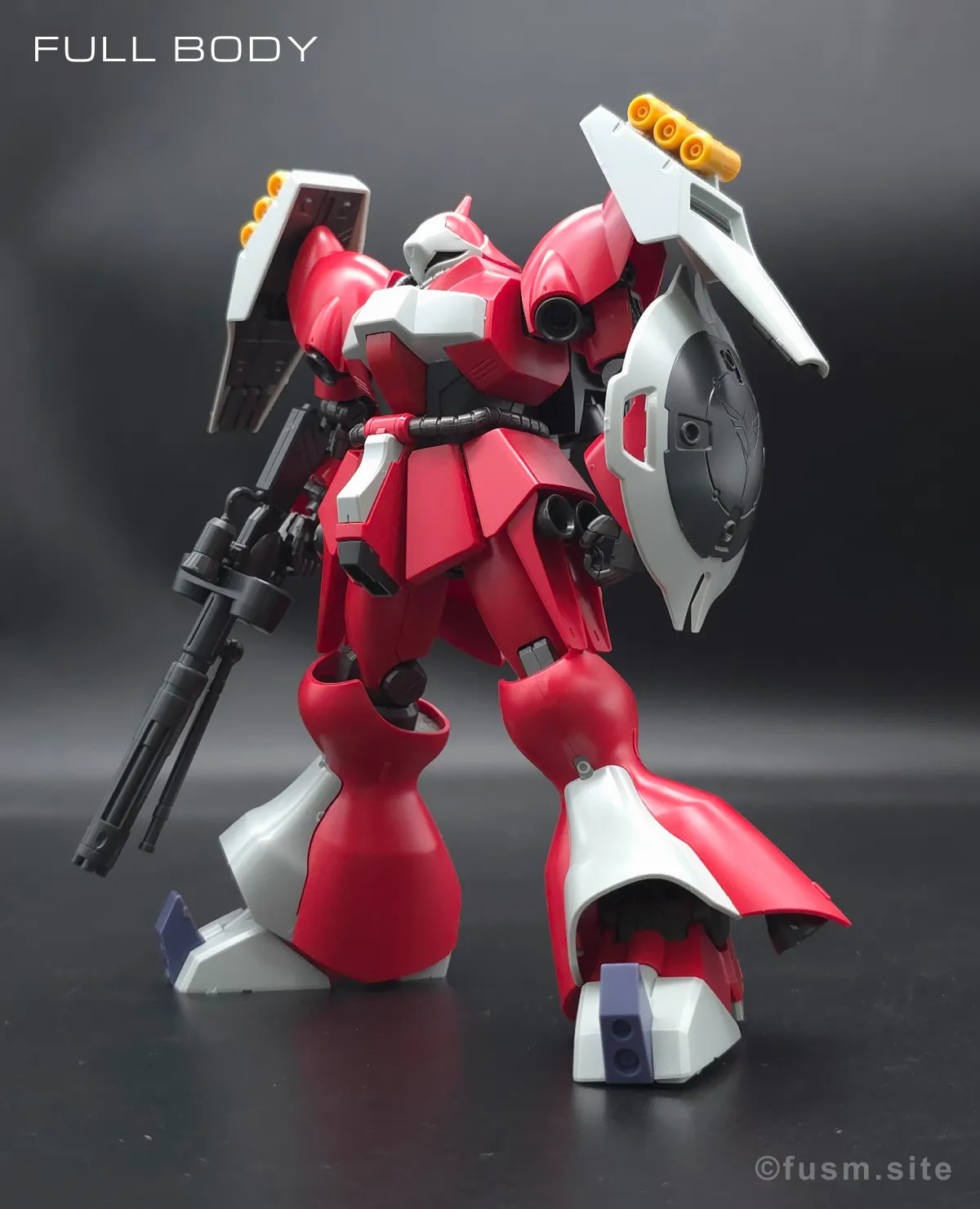 HGUC ヤクト・ドーガ(クェス・エア専用機) レビュー 多角的に見た全体の外観・素組み 02