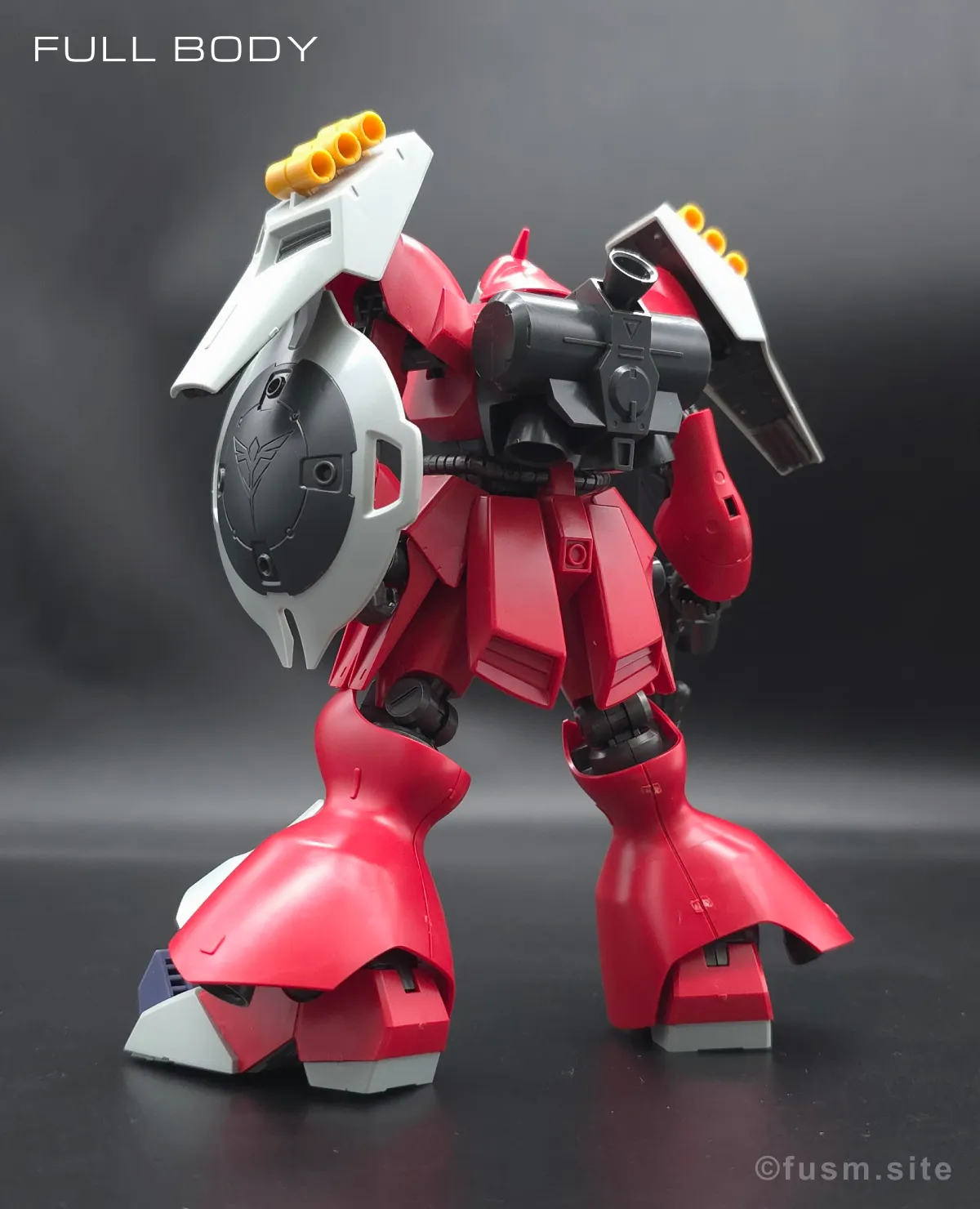 HGUC ヤクト・ドーガ(クェス・エア専用機) レビュー 多角的に見た全体の外観・素組み 03