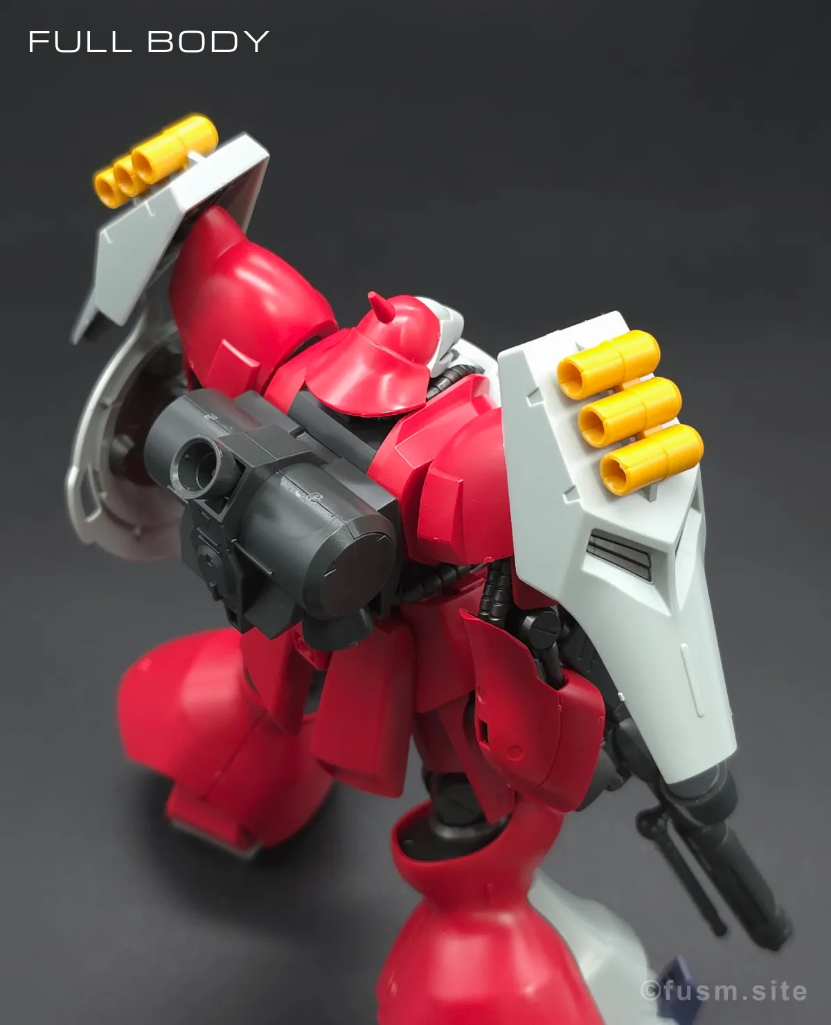 HGUC ヤクト・ドーガ(クェス・エア専用機) レビュー 多角的に見た全体の外観・素組み 04