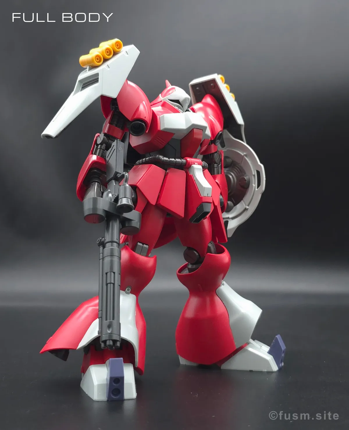 HGUC ヤクト・ドーガ(クェス・エア専用機) レビュー 多角的に見た全体の外観・素組み 05