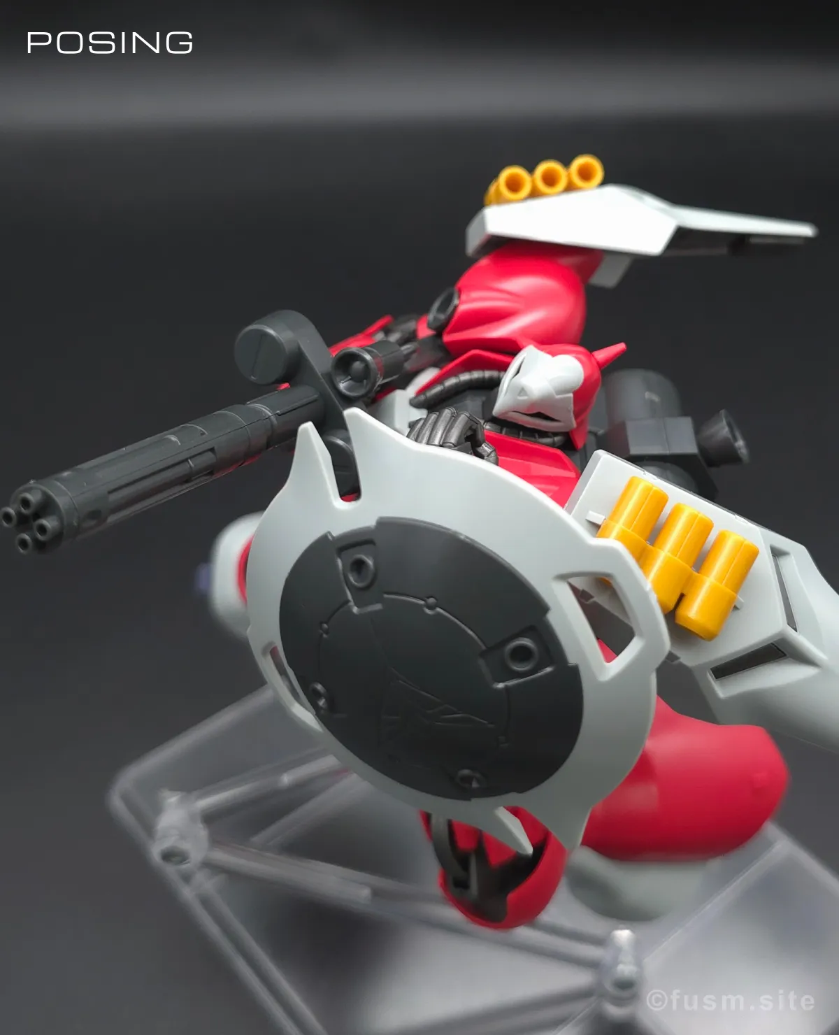 HGUC ヤクト・ドーガ(クェス・エア専用機) レビュー ポージング 03