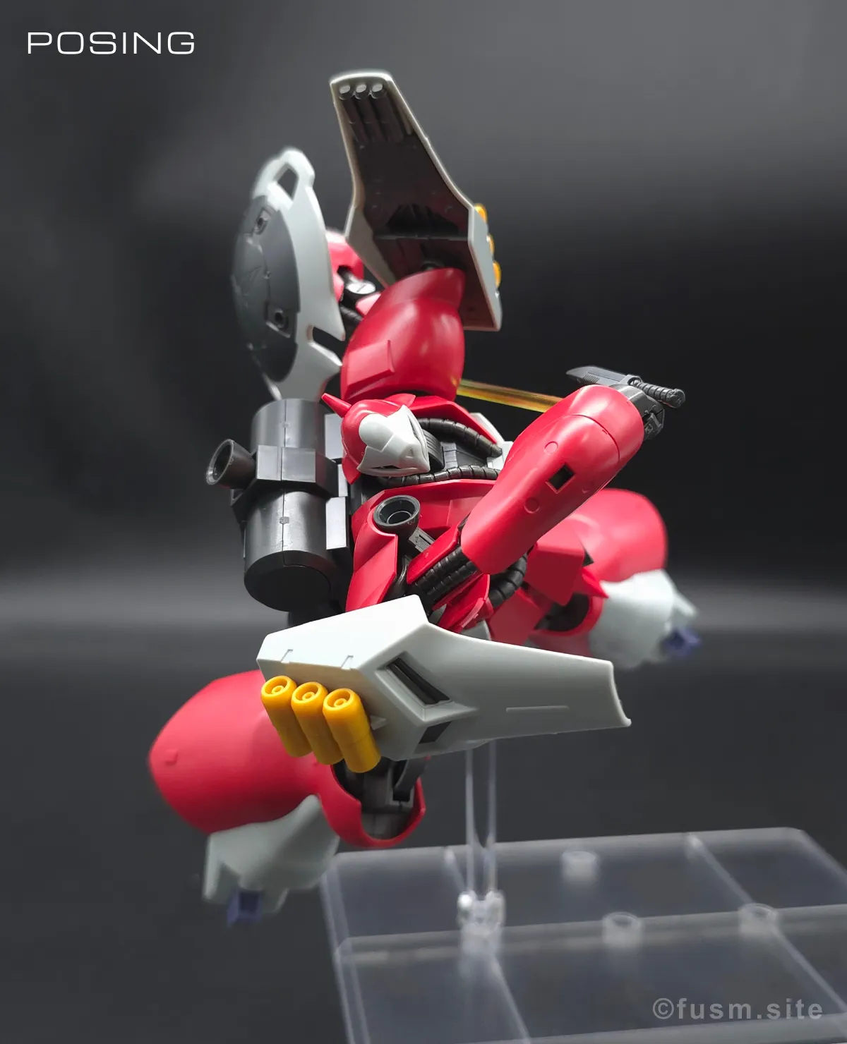 HGUC ヤクト・ドーガ(クェス・エア専用機) レビュー ポージング 09