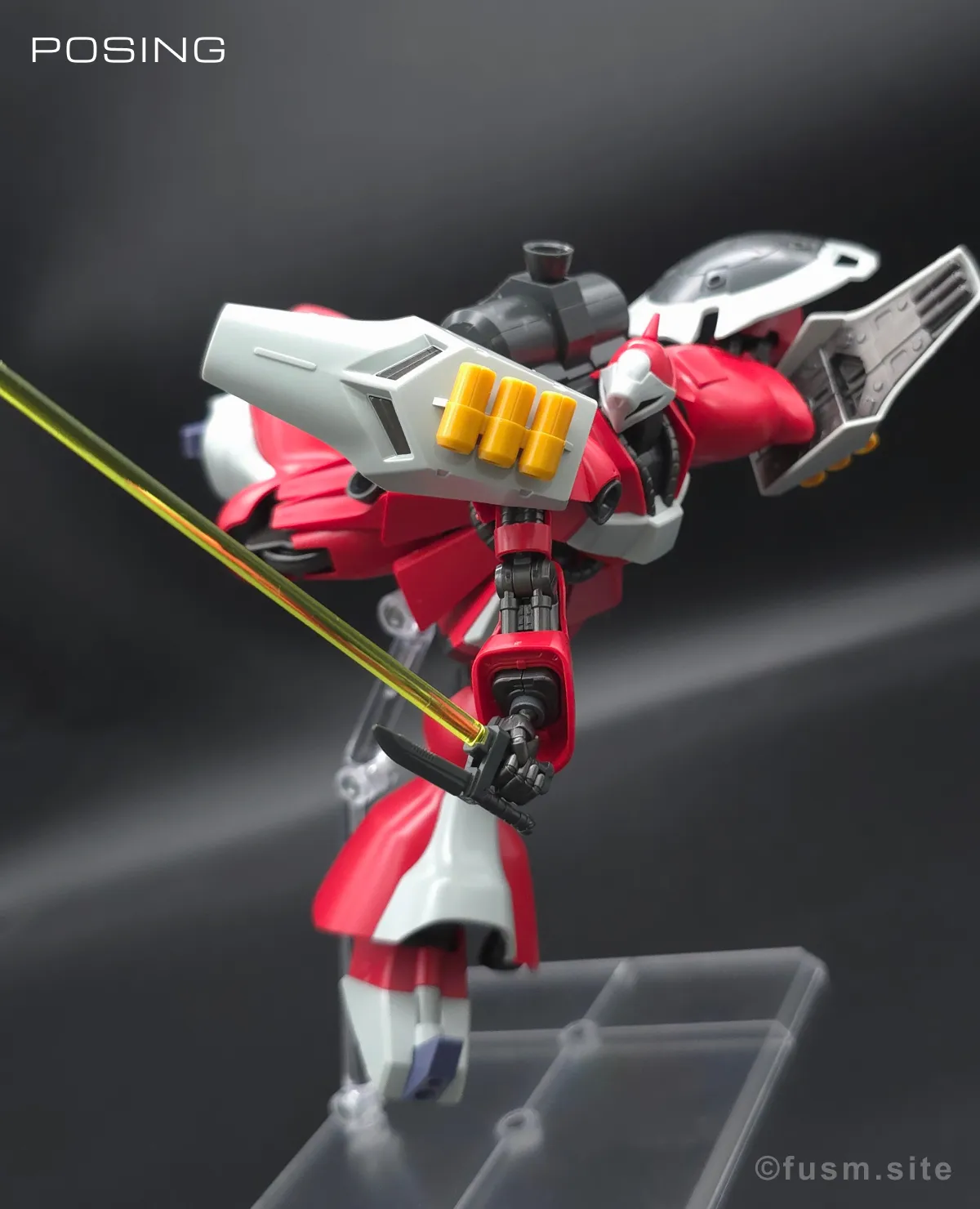 HGUC ヤクト・ドーガ(クェス・エア専用機) レビュー ポージング 10