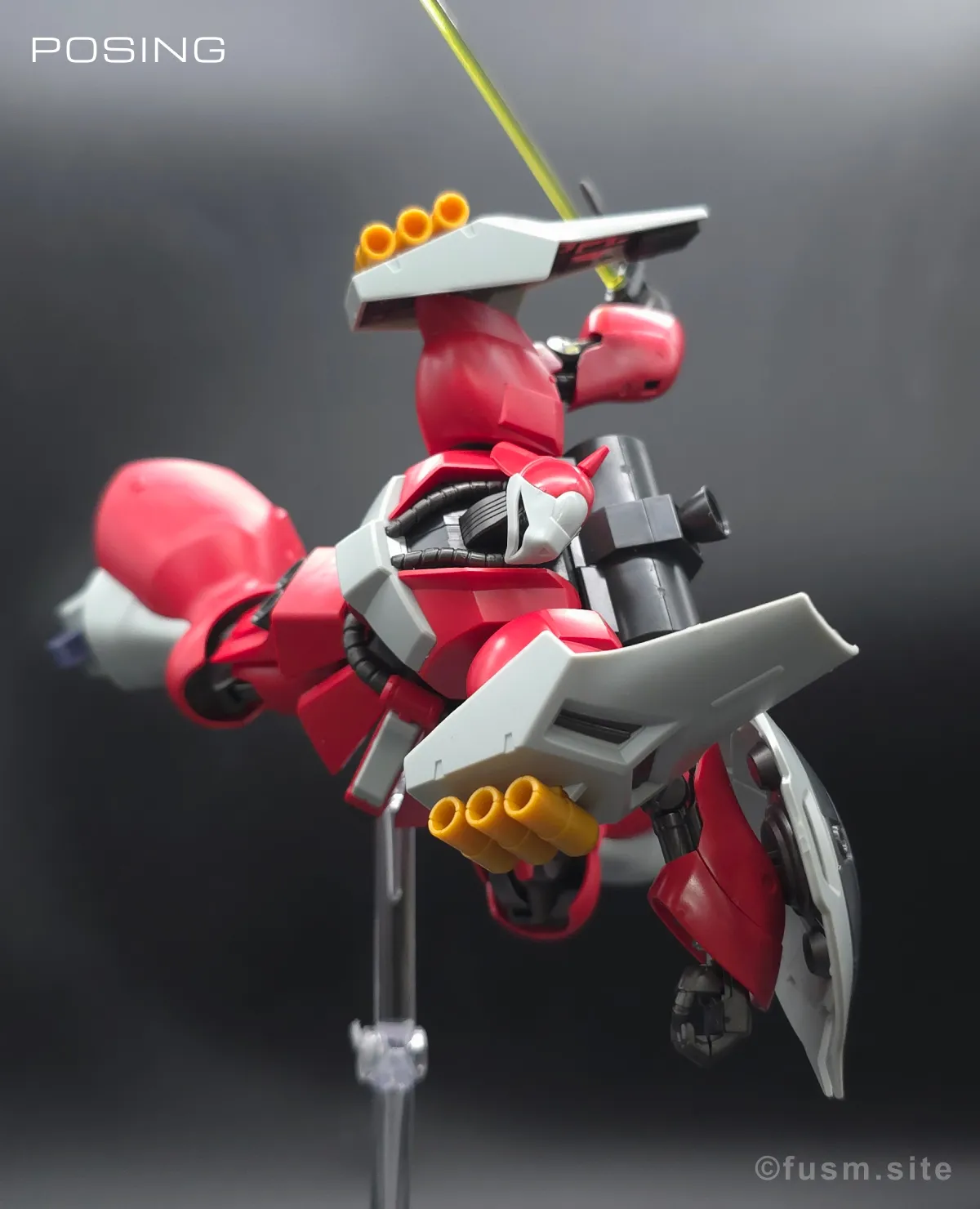 HGUC ヤクト・ドーガ(クェス・エア専用機) レビュー ポージング 11