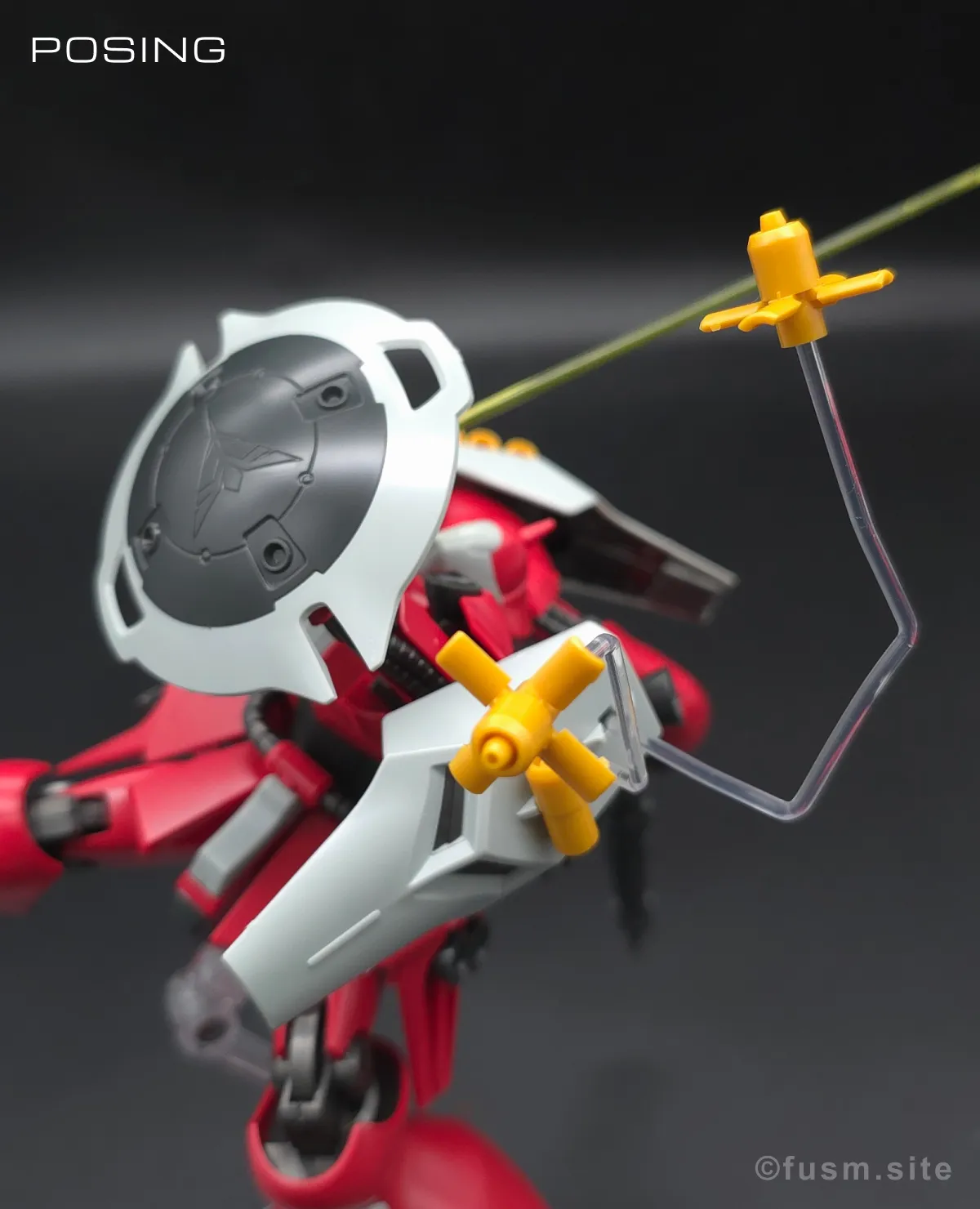 HGUC ヤクト・ドーガ(クェス・エア専用機) レビュー ポージング 14