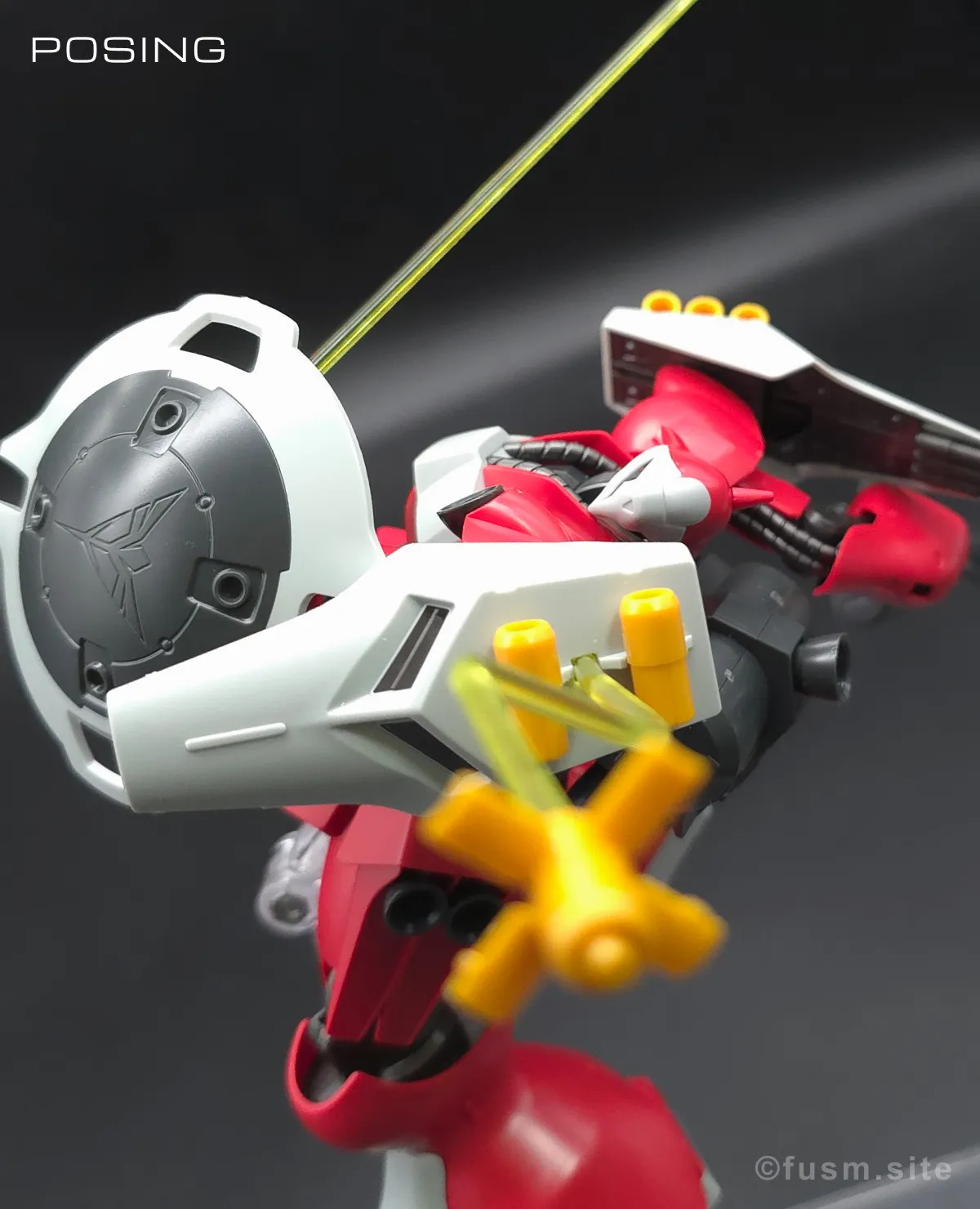 HGUC ヤクト・ドーガ(クェス・エア専用機) レビュー ポージング 17