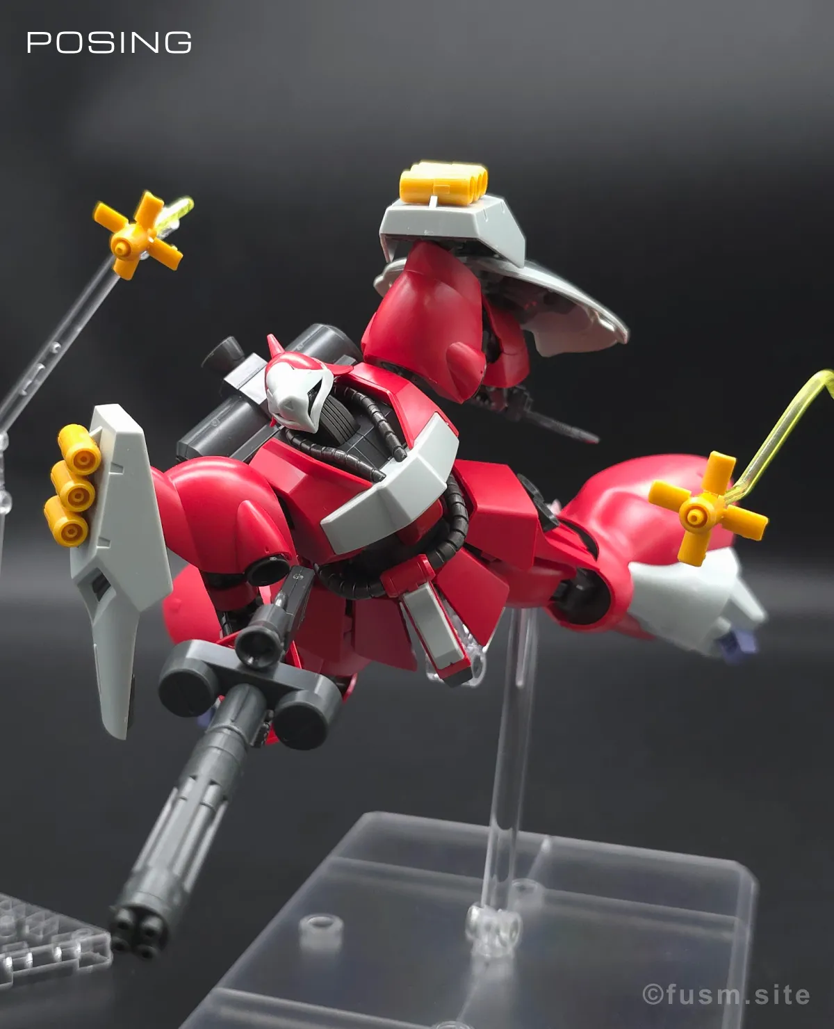 HGUC ヤクト・ドーガ(クェス・エア専用機) レビュー ポージング 20