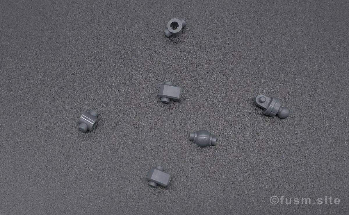 HGUC ヤクト・ドーガ(クェス・エア専用機) レビュー パーツ・構造・組み立て 06