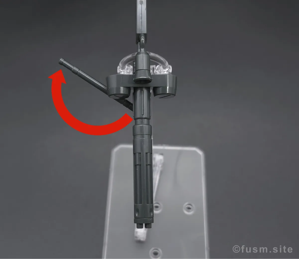 HGUC ヤクト・ドーガ(クェス・エア専用機) レビュー 付属品 02