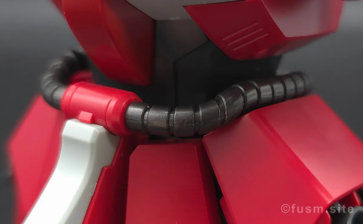 HGUC ヤクト・ドーガ(クェス・エア専用機) レビュー 胴体ディテール 04