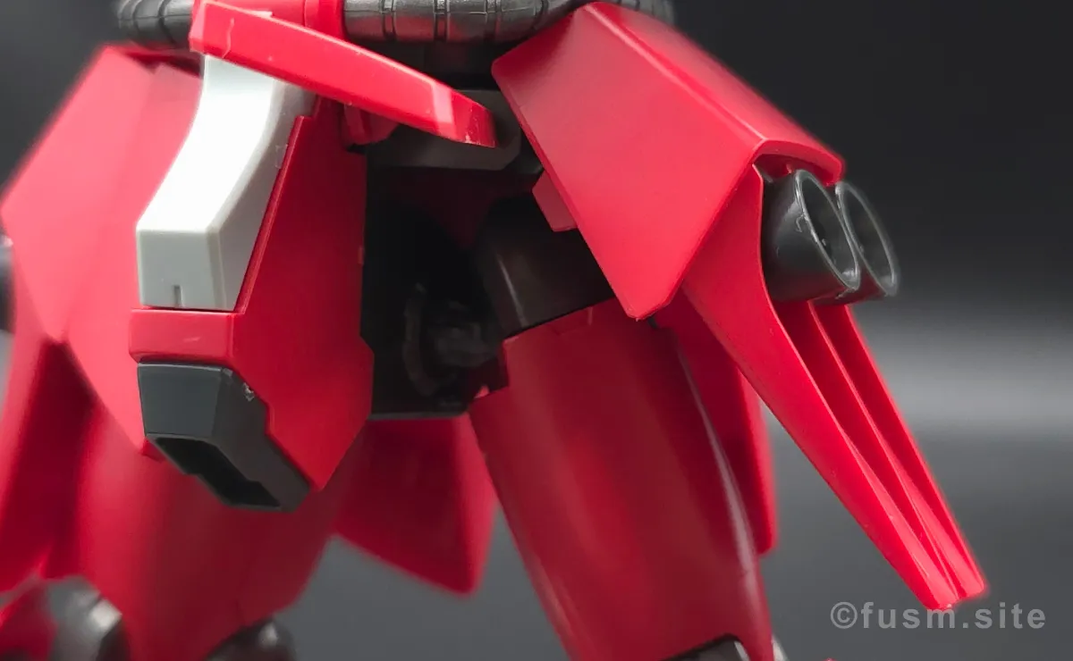 HGUC ヤクト・ドーガ(クェス・エア専用機) レビュー 胴体ディテール 可動域 01