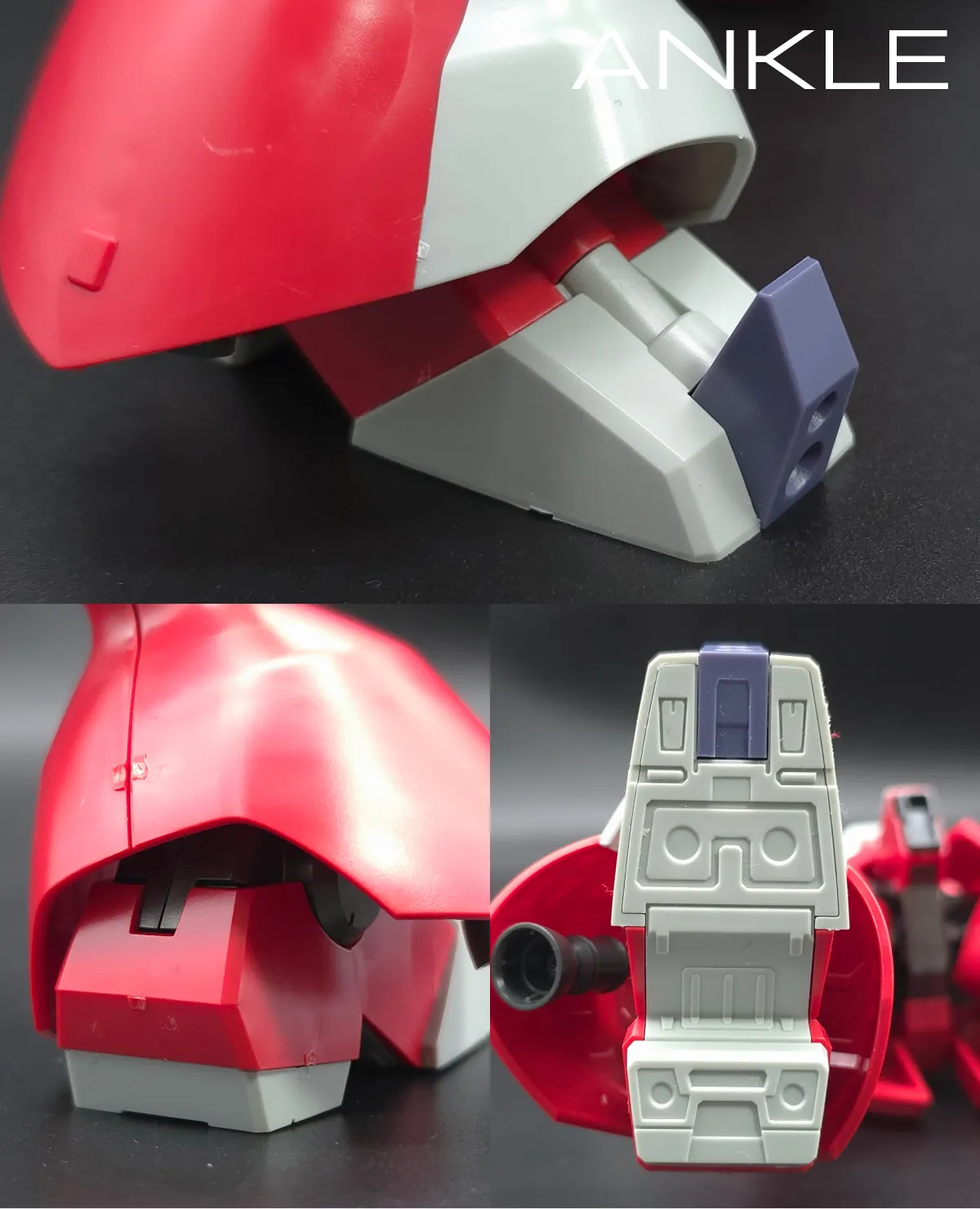 HGUC ヤクト・ドーガ(クェス・エア専用機) レビュー 脚部ディテール 05