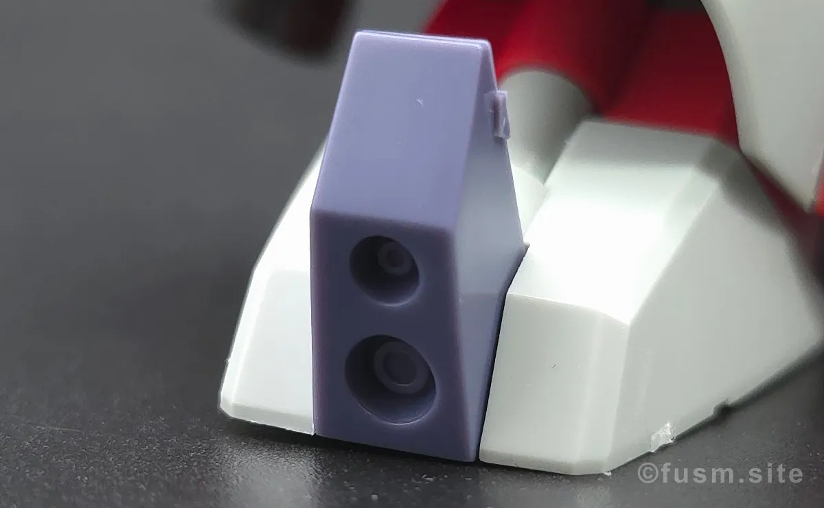 HGUC ヤクト・ドーガ(クェス・エア専用機) レビュー 脚部ディテール 07