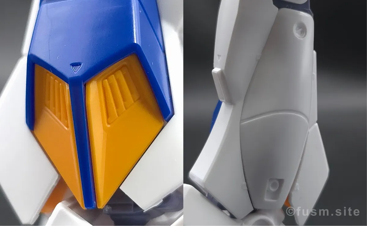 HGUC ガンダム NT-1[アレックス] レビュー 脚部ディテール 03