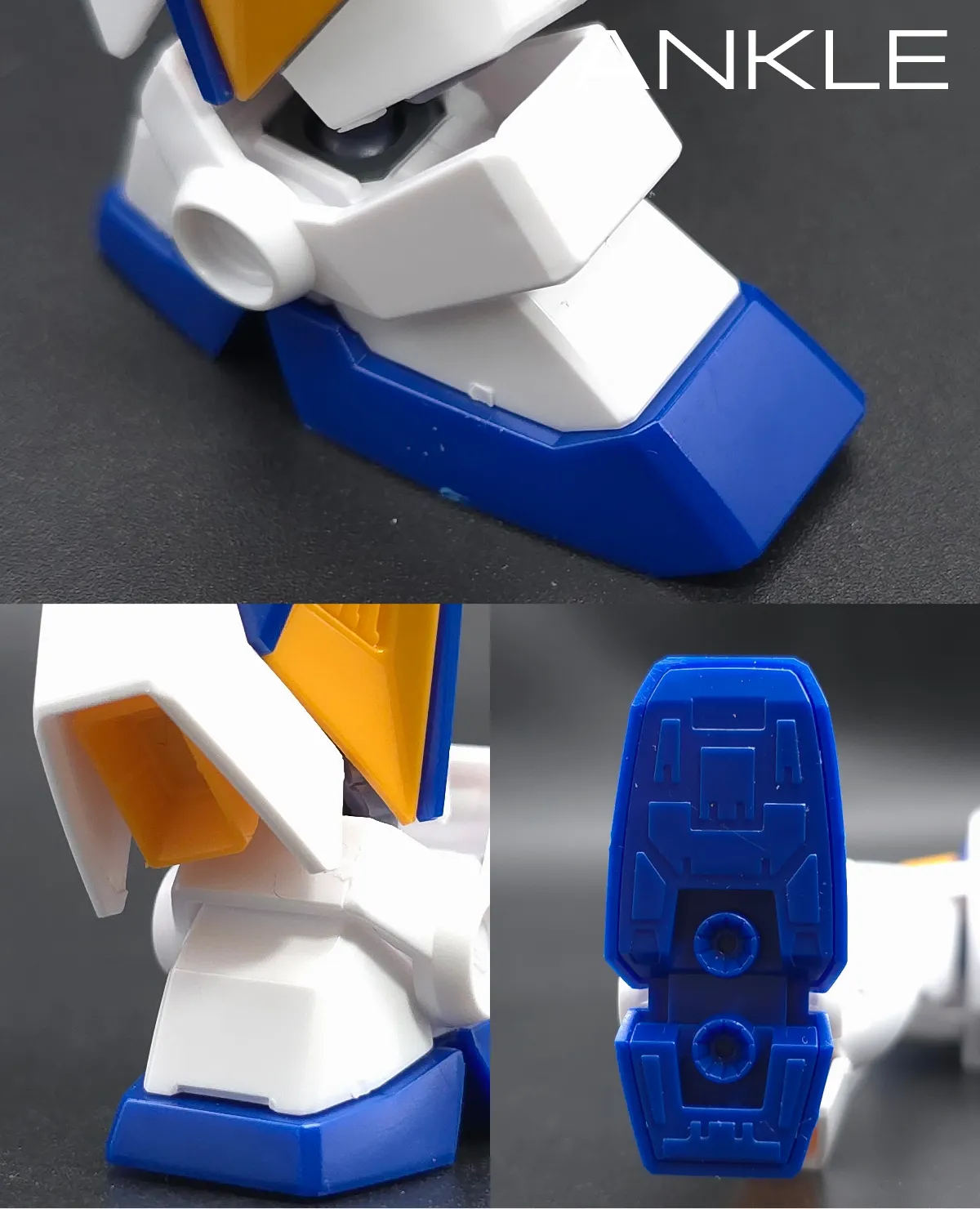 HGUC ガンダム NT-1[アレックス] レビュー 脚部ディテール 04