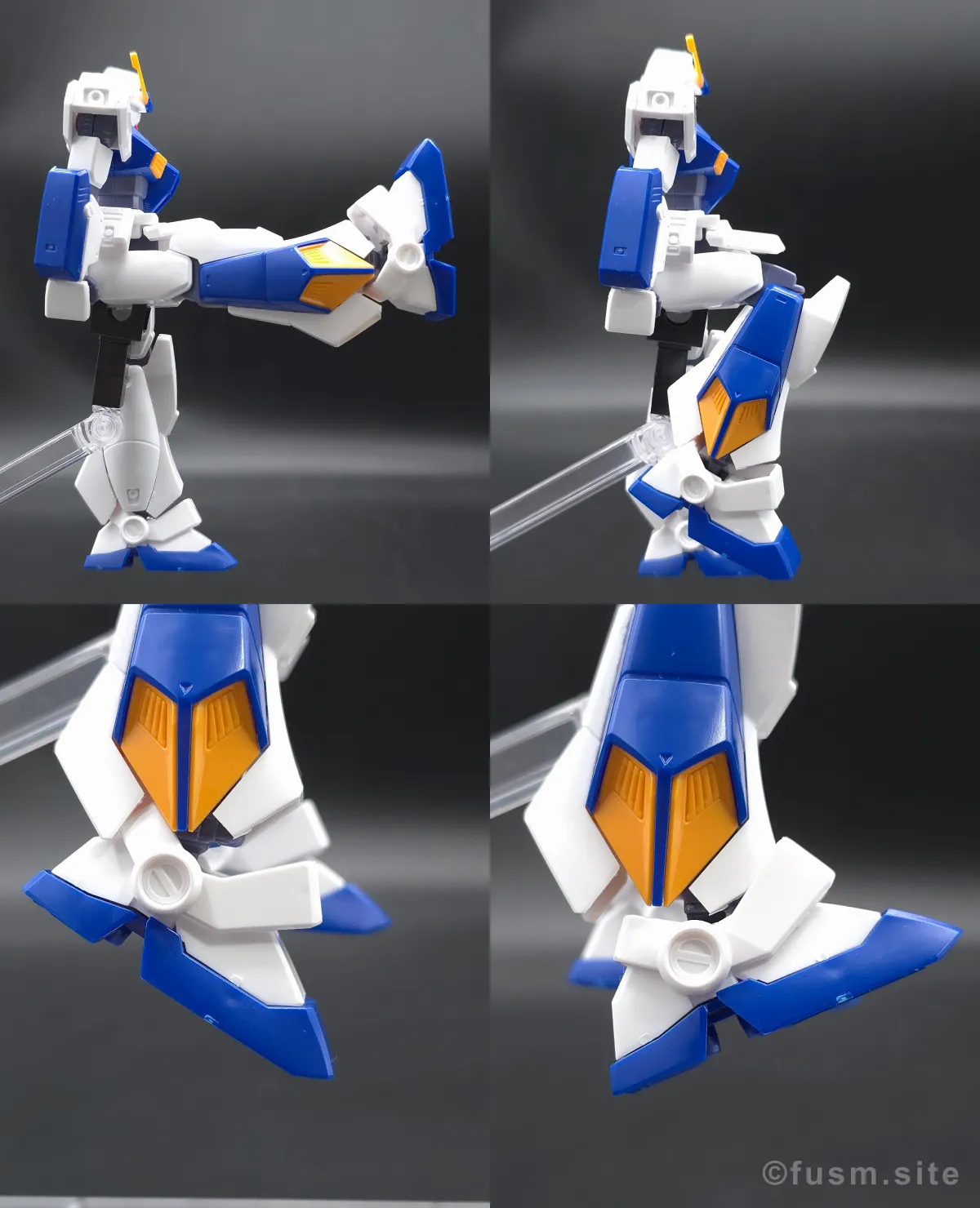 HGUC ガンダム NT-1[アレックス] レビュー 脚部ディテール 可動域 01