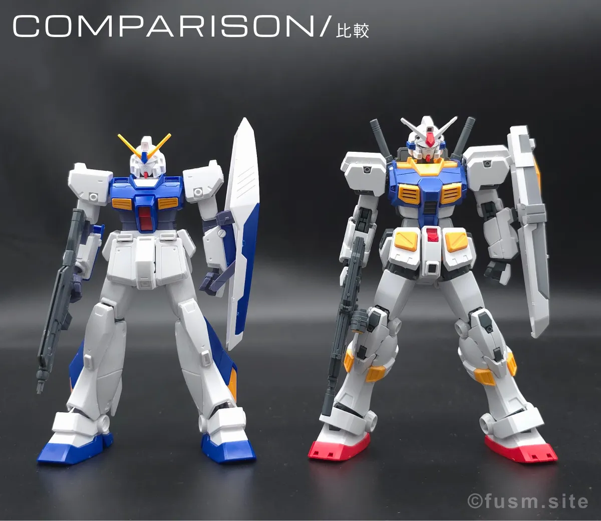 HGUC ガンダム NT-1[アレックス] レビュー 比較 01