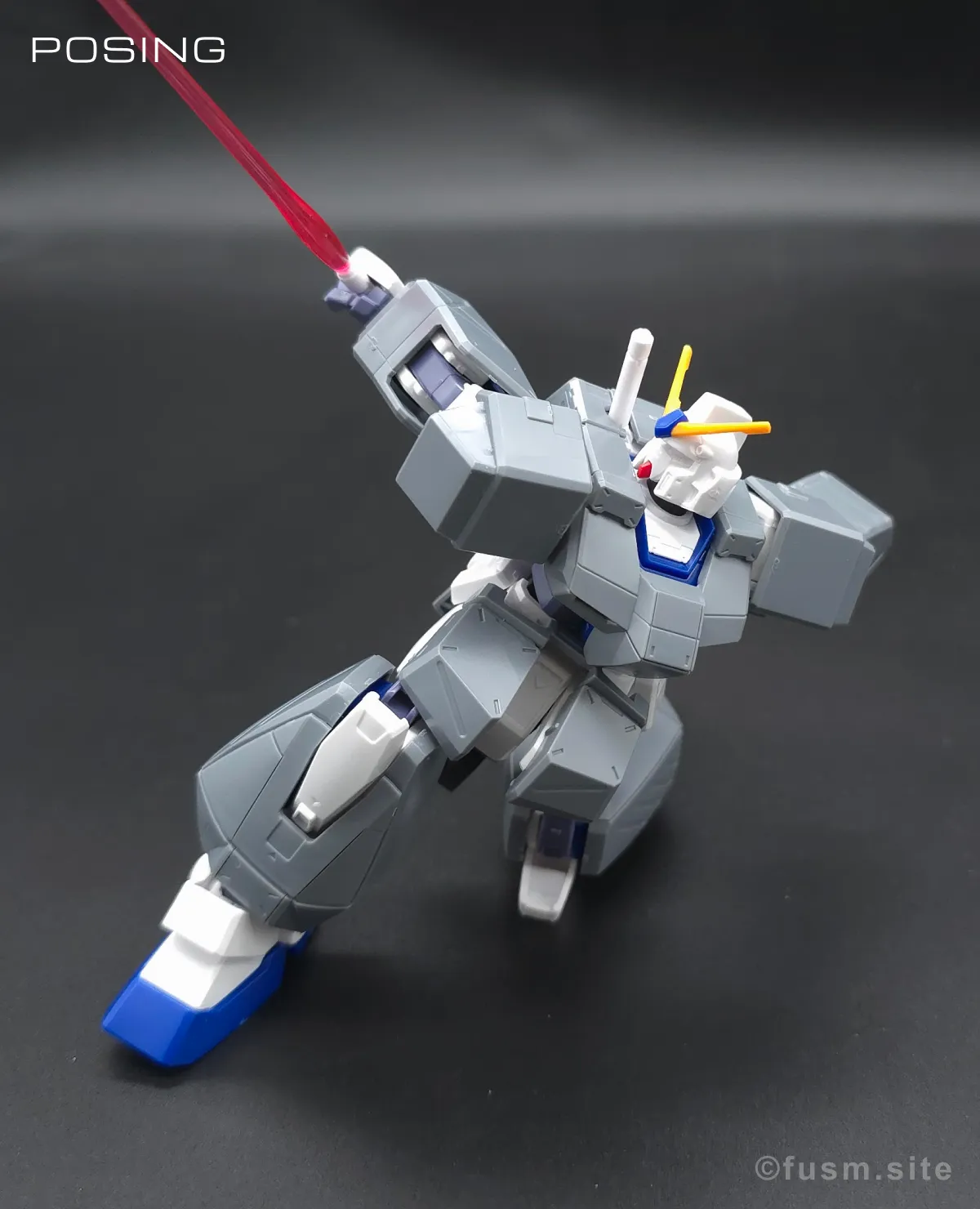 HGUC ガンダム NT-1[アレックス] レビュー ポージング 05
