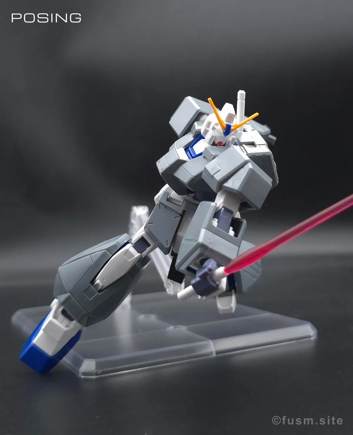 HGUC ガンダム NT-1[アレックス] レビュー ポージング 08