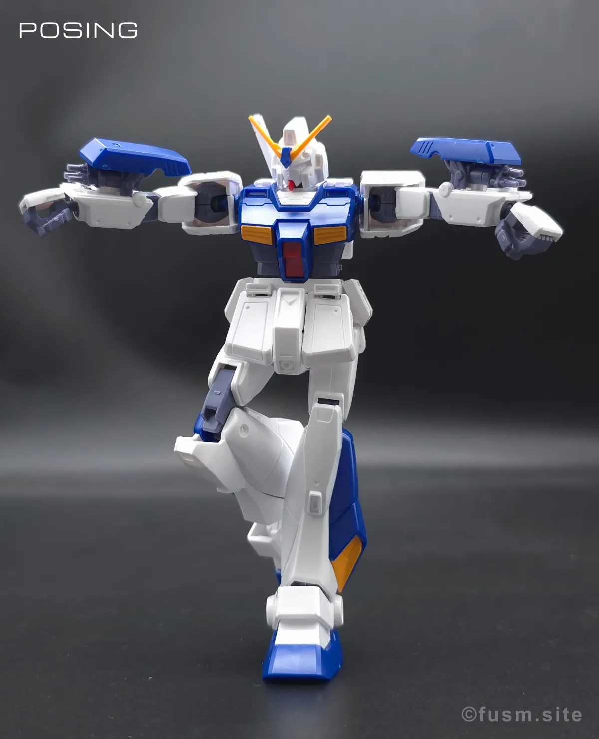HGUC ガンダム NT-1[アレックス] レビュー ポージング 14