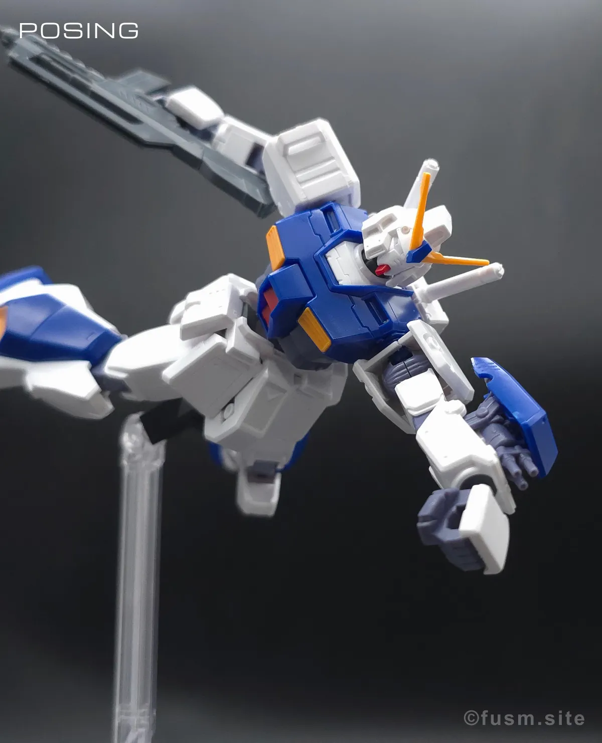 HGUC ガンダム NT-1[アレックス] レビュー ポージング 17