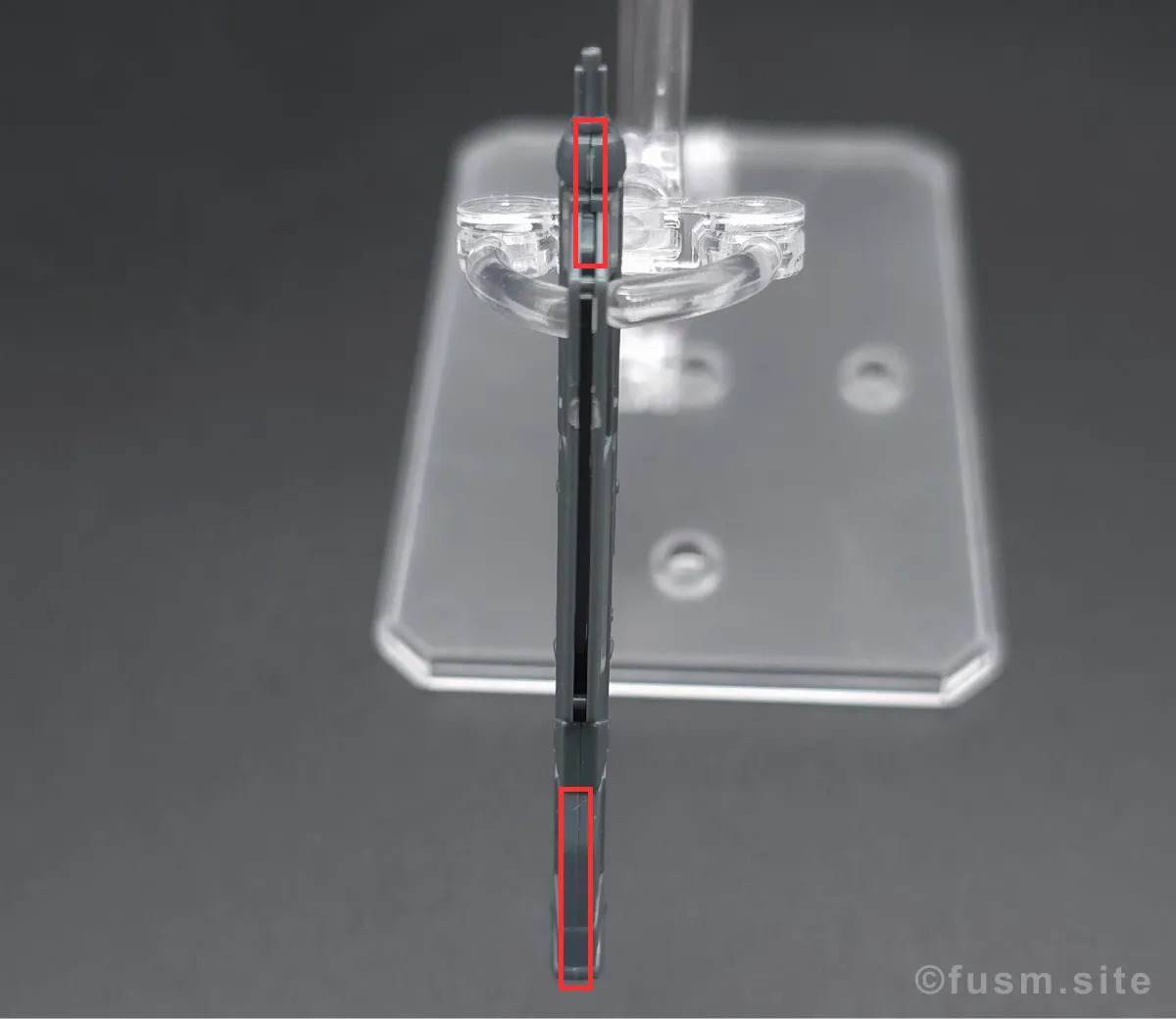 HGUC ガンダム NT-1[アレックス] レビュー 付属品 合わせ目