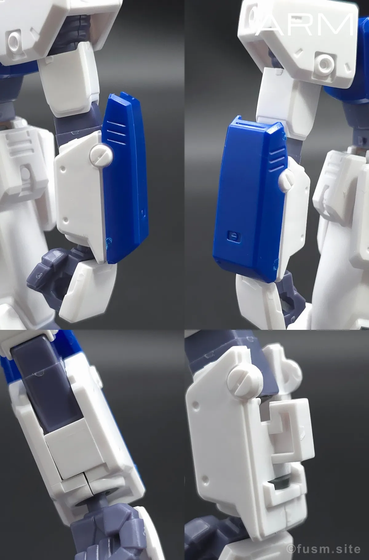 HGUC ガンダム NT-1[アレックス] レビュー 腕部ディテール 01
