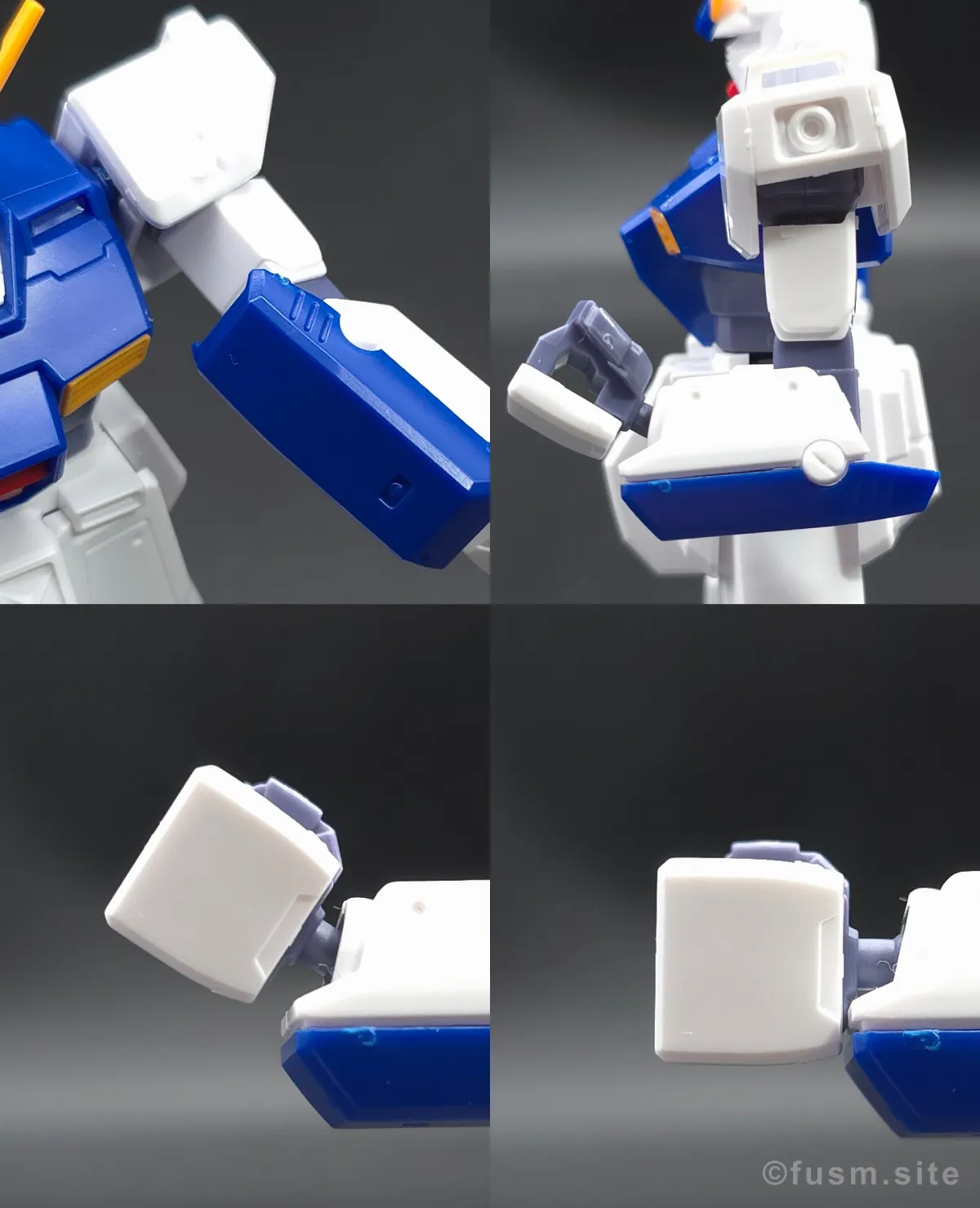 HGUC ガンダム NT-1[アレックス] レビュー 腕部ディテール 可動域 01