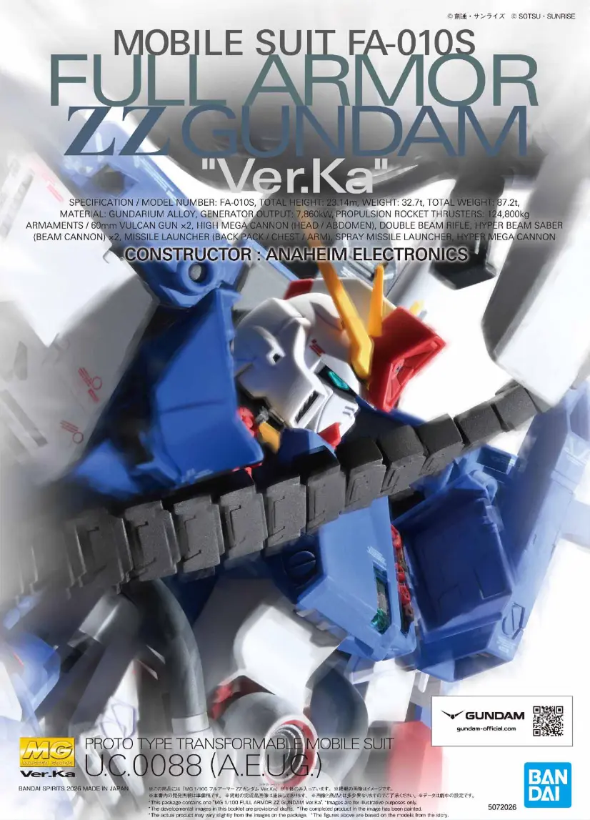 MG フルアーマーZZガンダム Ver.Kaの再販いつ?予定と購入戦略まとめ 00