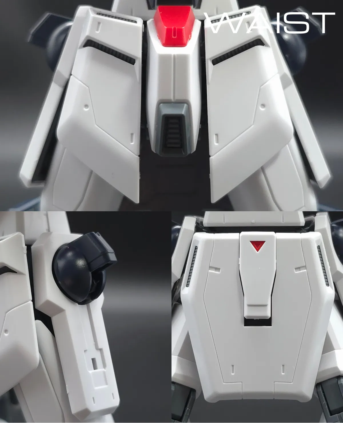 MG ガンダムダブルエックス レビュー 胴体ディテール 03