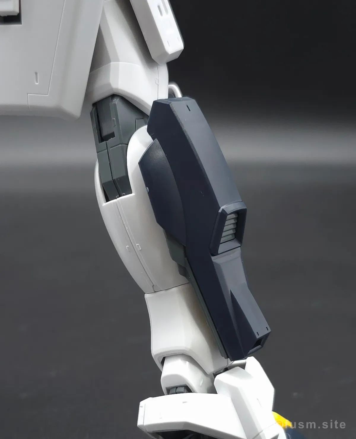 MG ガンダムダブルエックス レビュー 脚部ディテール 02