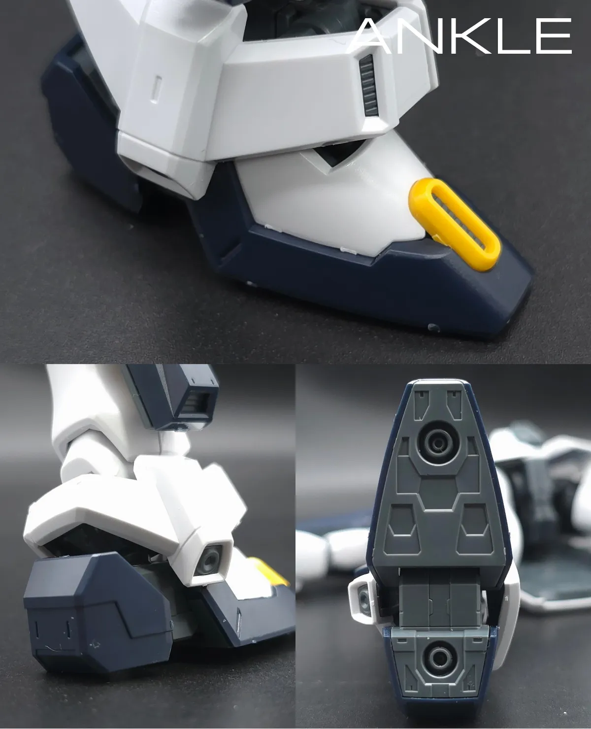 MG ガンダムダブルエックス レビュー 脚部ディテール 04