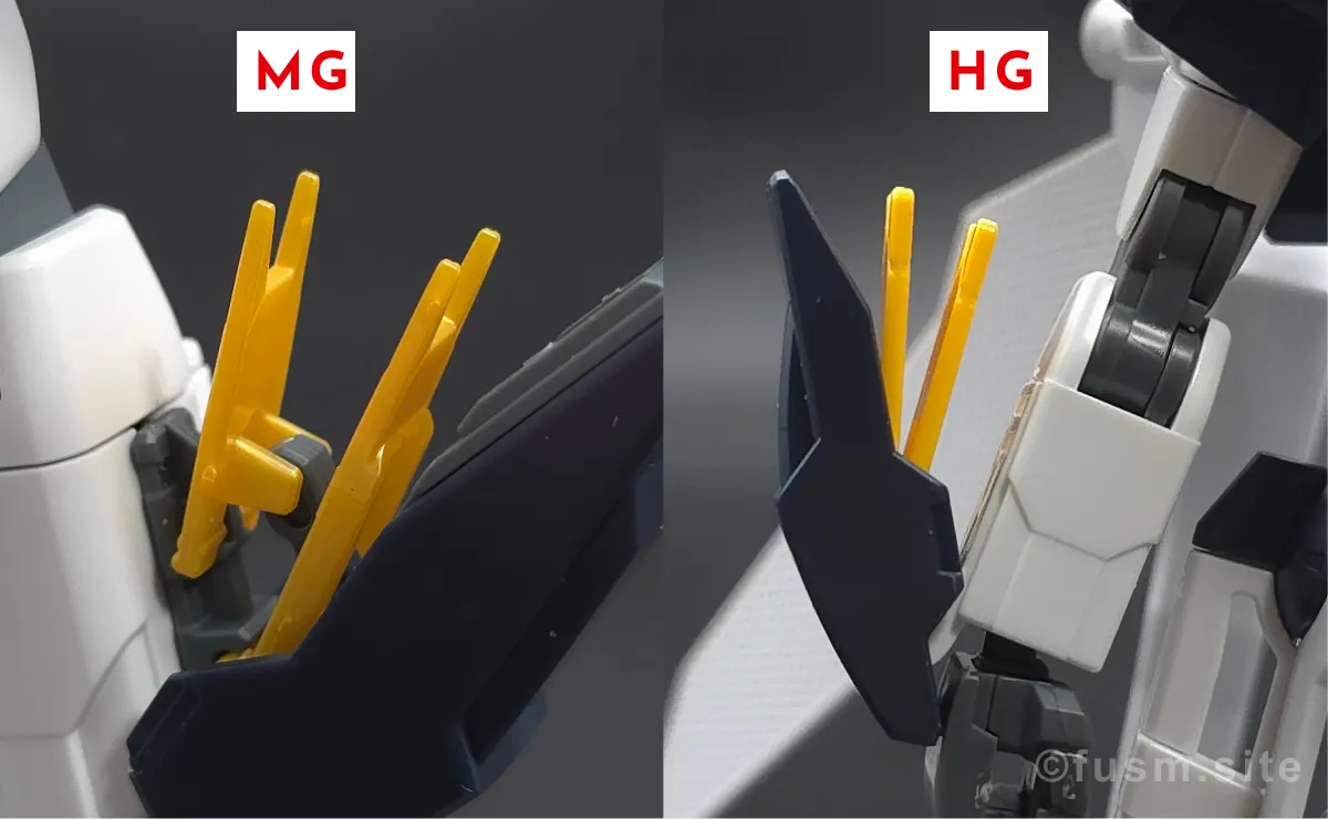 MG ガンダムダブルエックス レビュー 比較 07