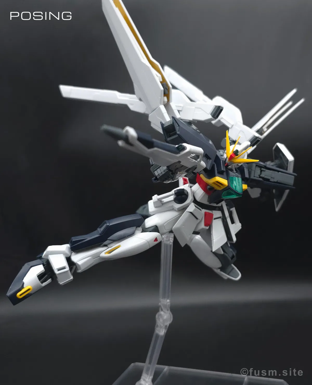 MG ガンダムダブルエックス レビュー ポージング 03