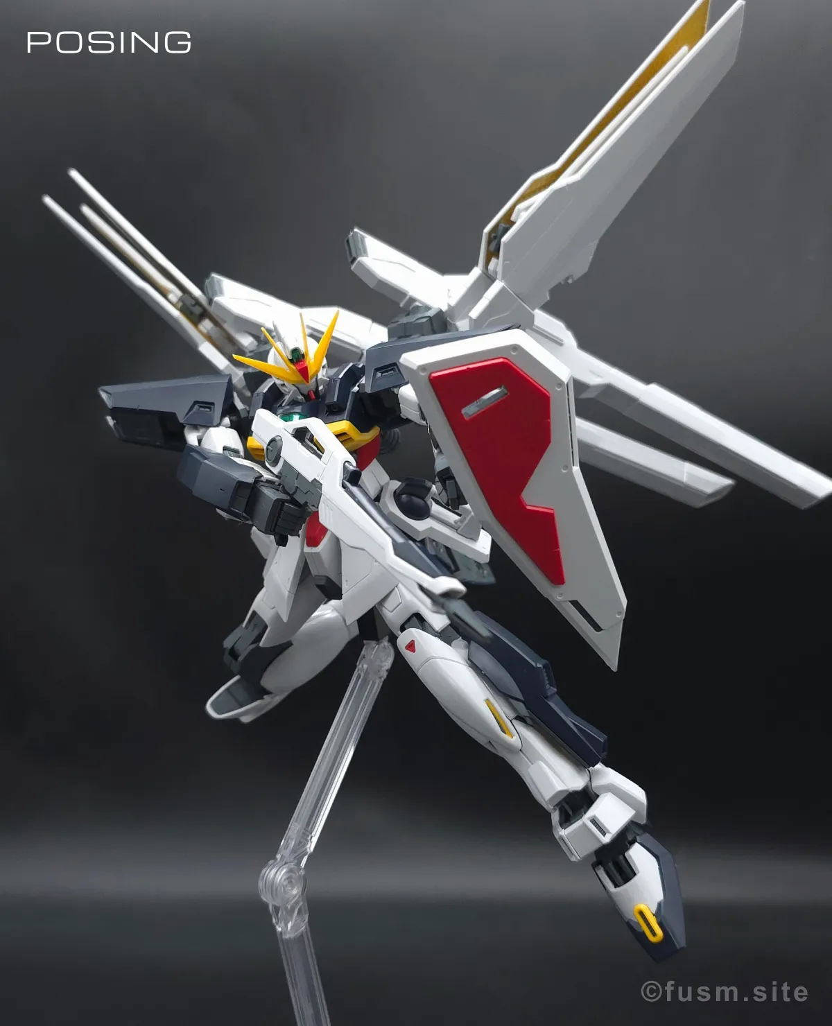 MG ガンダムダブルエックス レビュー ポージング 04