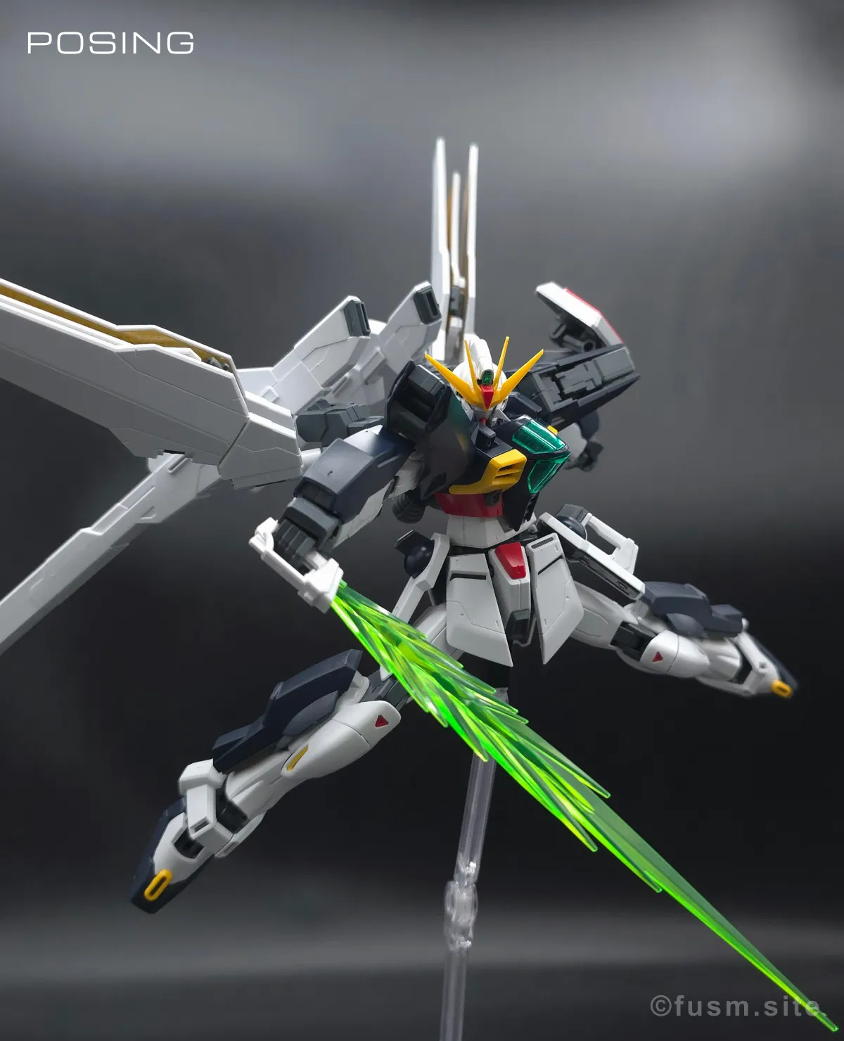 MG ガンダムダブルエックス レビュー ポージング 07