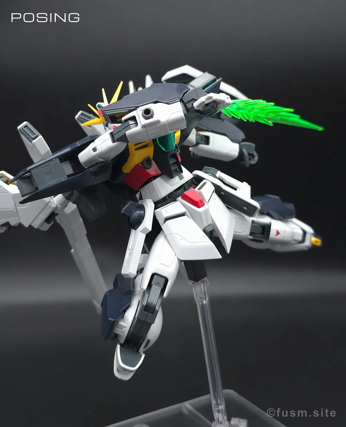 MG ガンダムダブルエックス レビュー ポージング 09