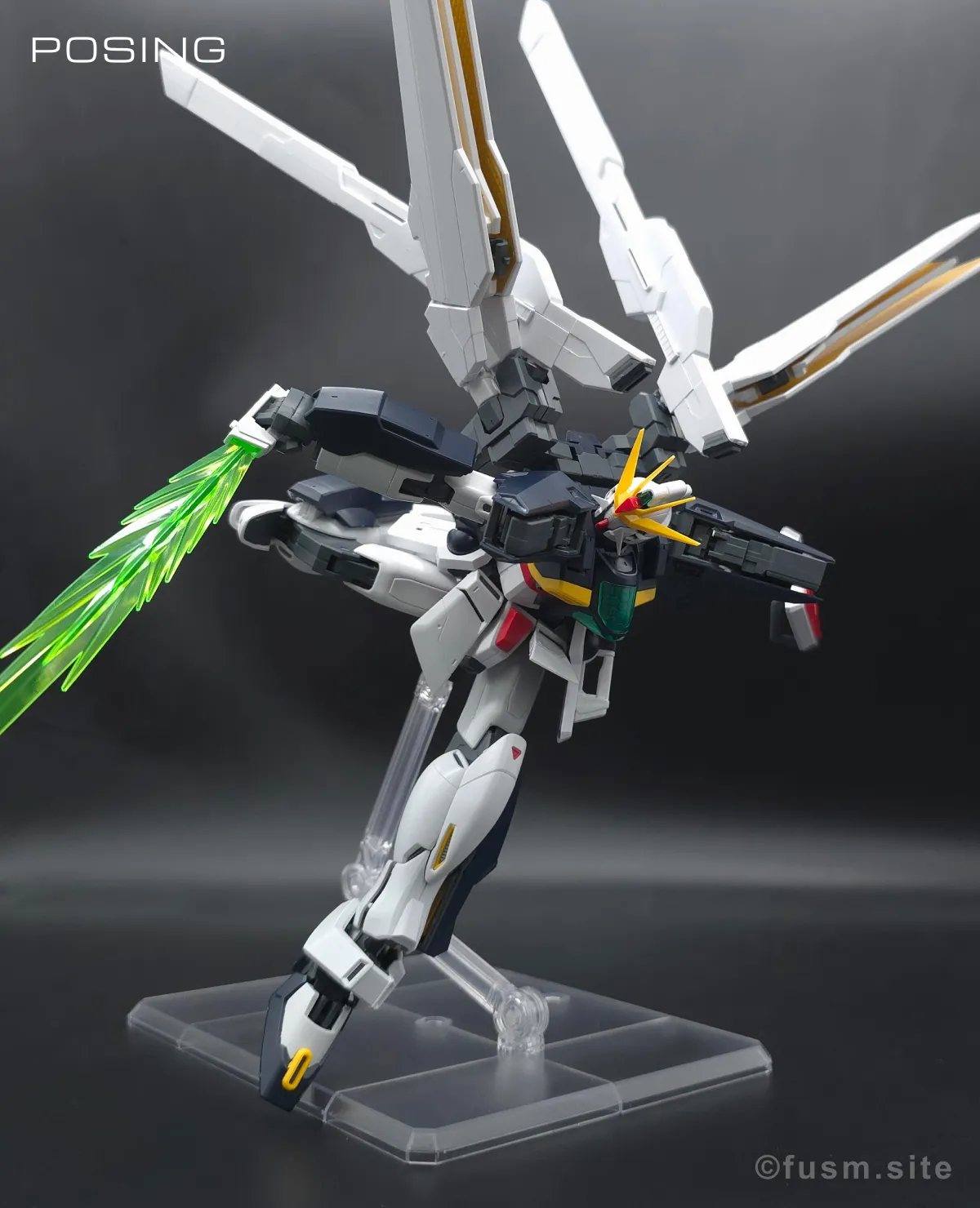 MG ガンダムダブルエックス レビュー ポージング 12