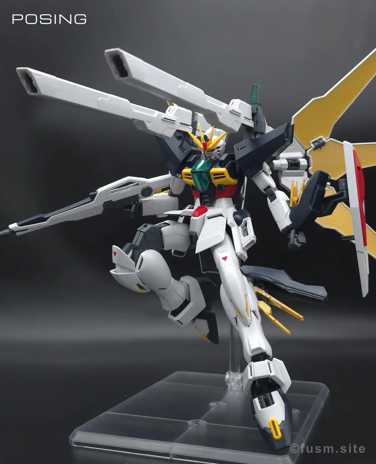 MG ガンダムダブルエックス レビュー ポージング 17