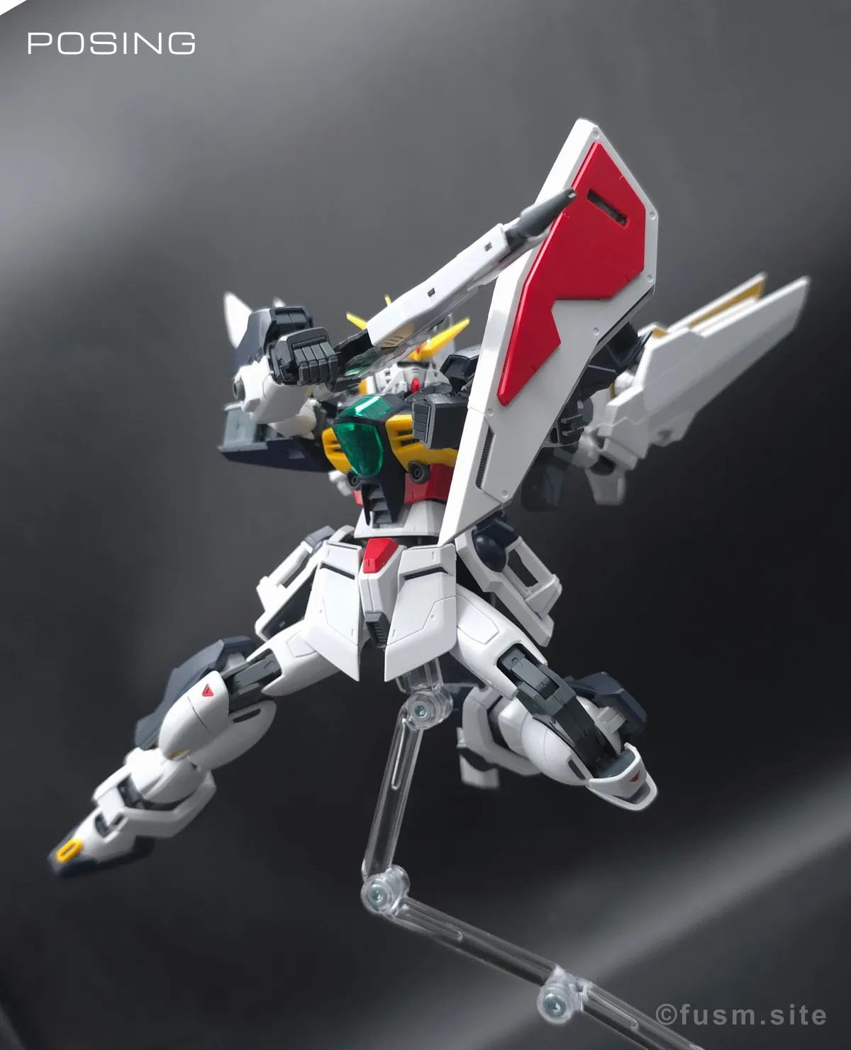 MG ガンダムダブルエックス レビュー ポージング 22