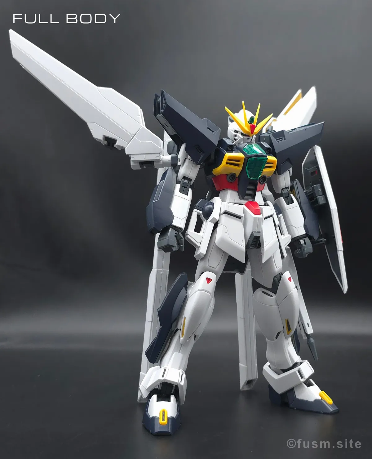 MG ガンダムダブルエックス レビュー 多角的に見た全体の外観・素組み 06