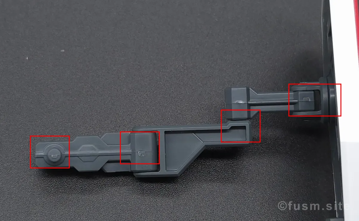 MG ガンダムダブルエックス レビュー 付属品 07