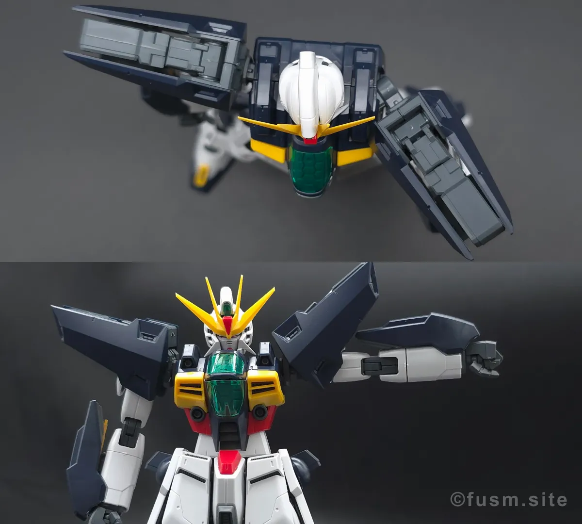 MG ガンダムダブルエックス レビュー 肩ディテール 可動域 01
