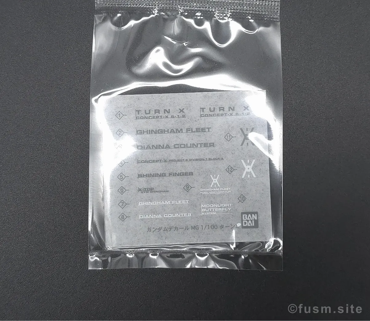 MG Concept-X 6-1-2 ターンX レビュー パッケージ 03