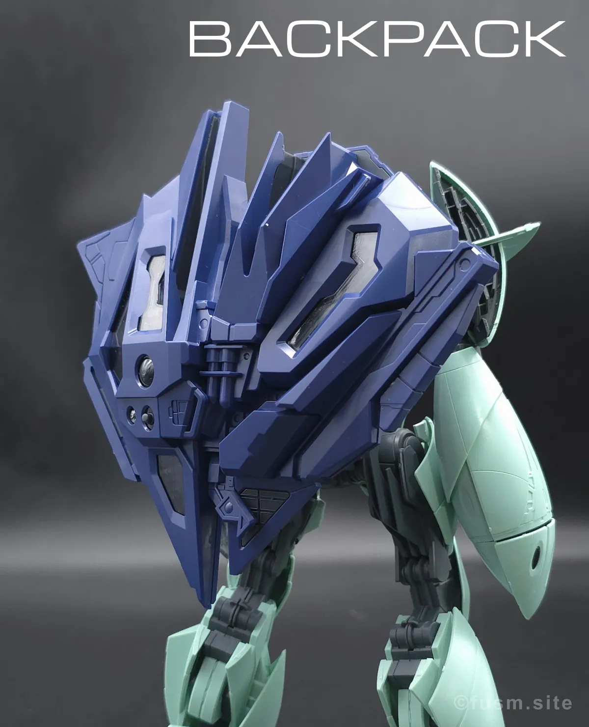 MG Concept-X 6-1-2 ターンX レビュー バックパックレビュー 01