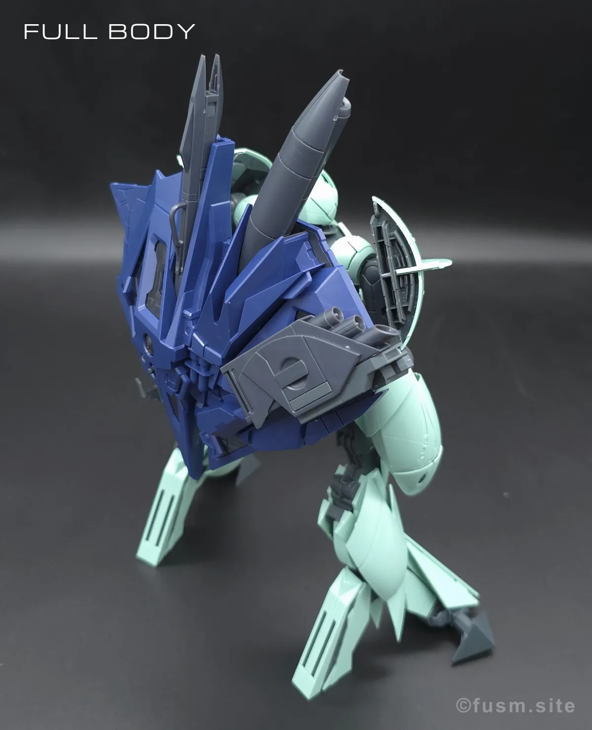 MG Concept-X 6-1-2 ターンX レビュー 多角的に見た全体の外観・素組み 05