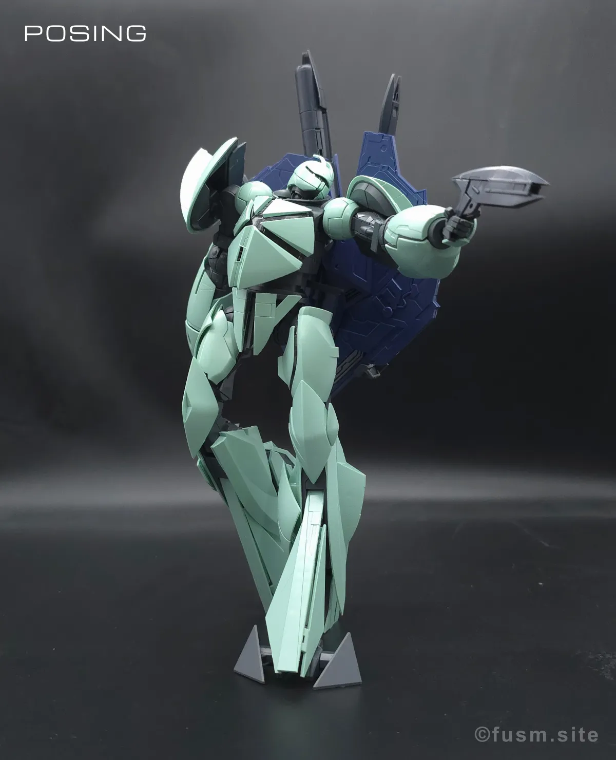 MG Concept-X 6-1-2 ターンX レビュー ポージング 02