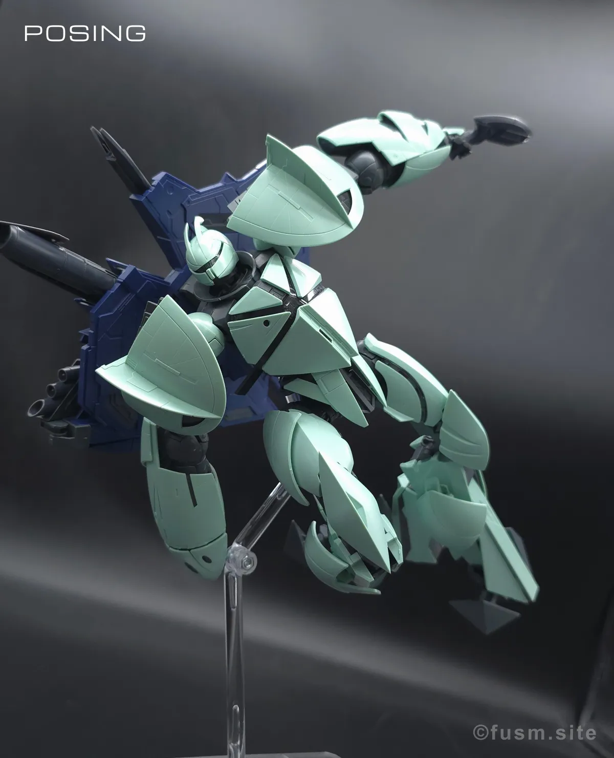 MG Concept-X 6-1-2 ターンX レビュー ポージング 03